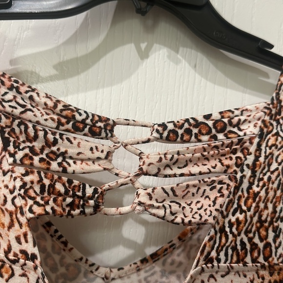 C est 1946 Sz s leopard print dress - Picture 4 of 6